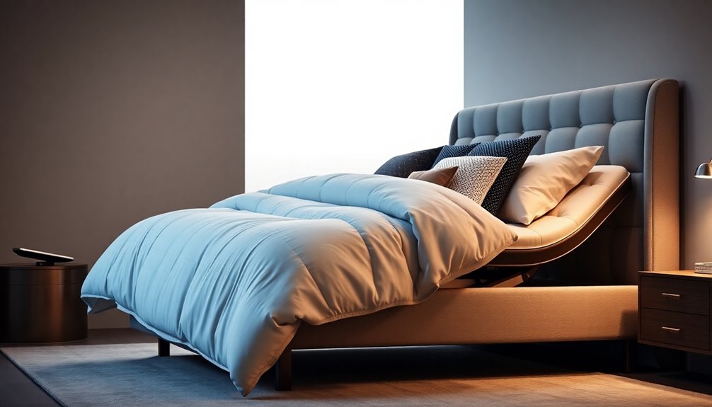 adjustable bed comfort options