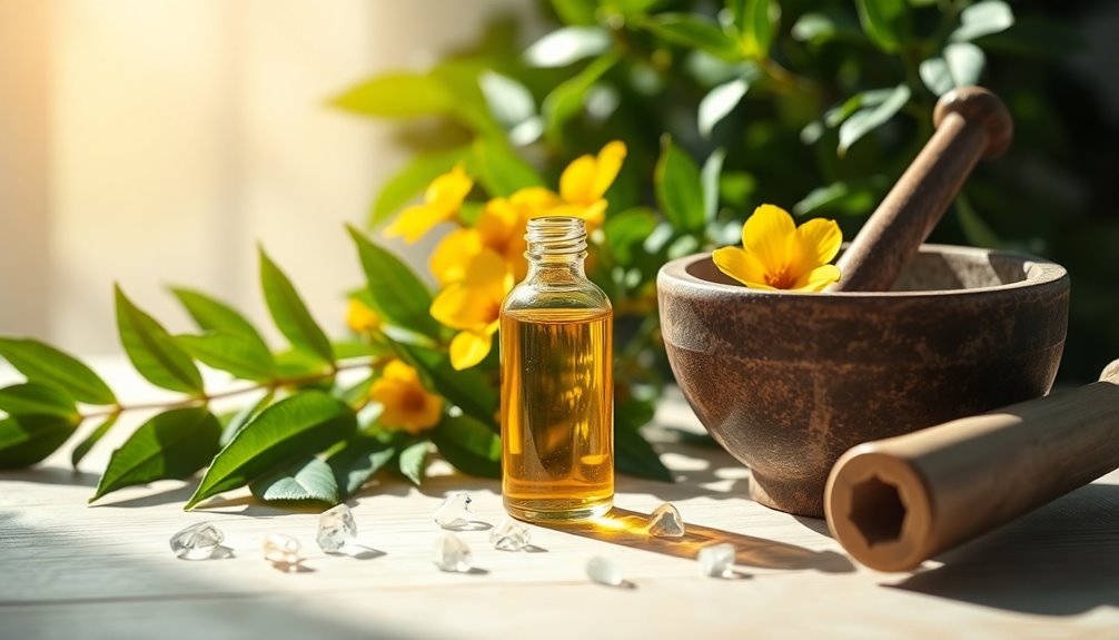 aromatic therapeutic plant extracts