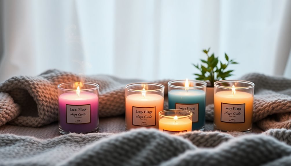 choosing relaxing aromatic candles