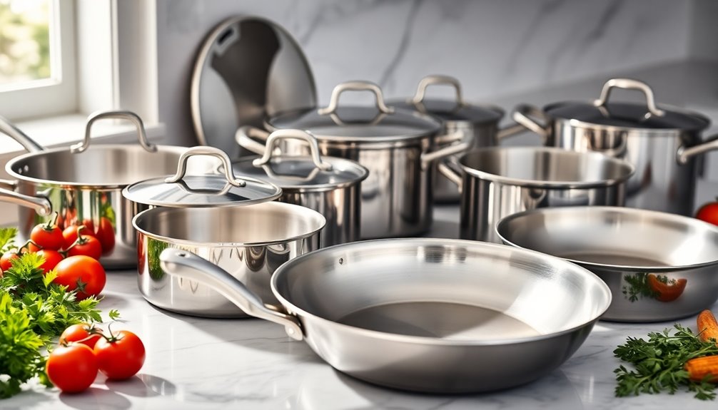 choosing stainless steel cookware