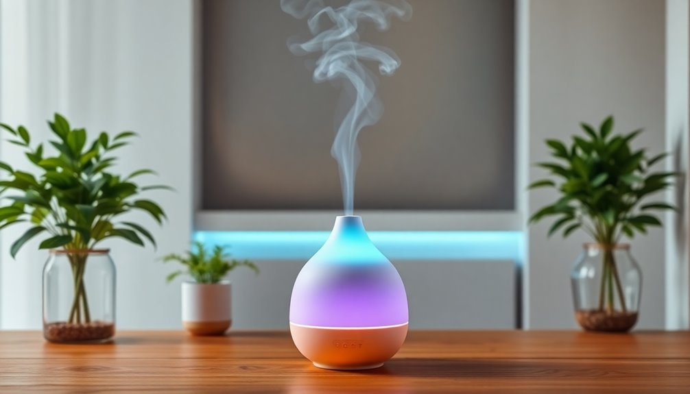 color changing led aroma diffusers