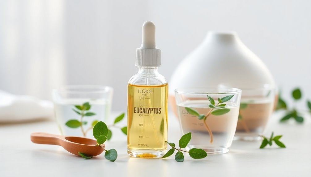 diluting eucalyptus for aromatherapy