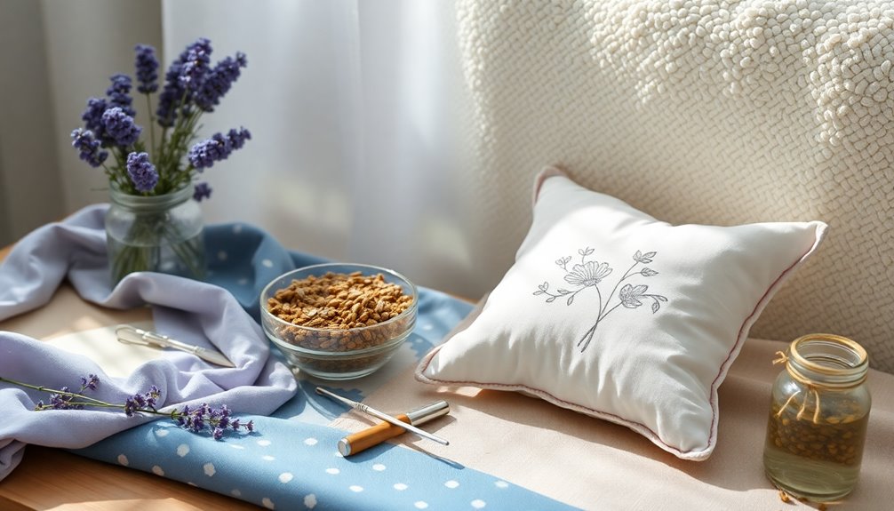 diy aromatherapy pillow instructions