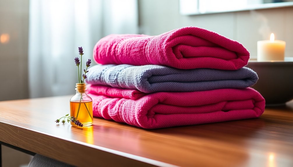 diy aromatic spa towels