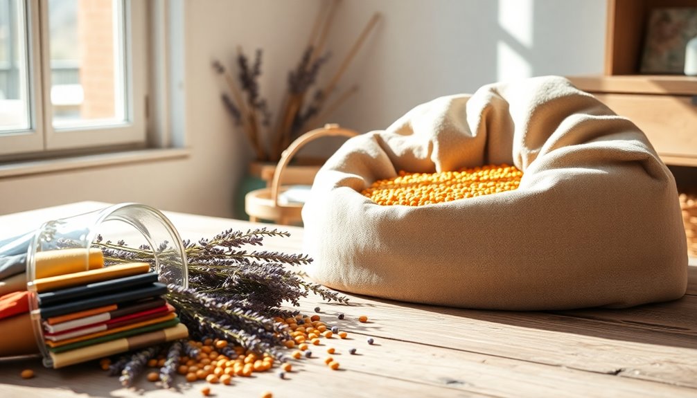 diy microwavable aromatherapy bags