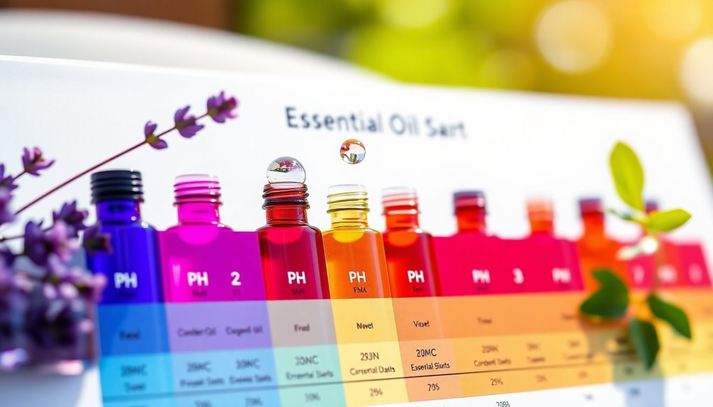 essential oil ph levels