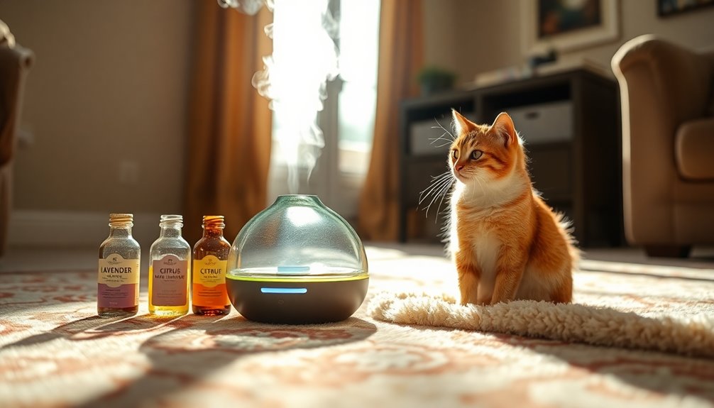 essential oils for cats