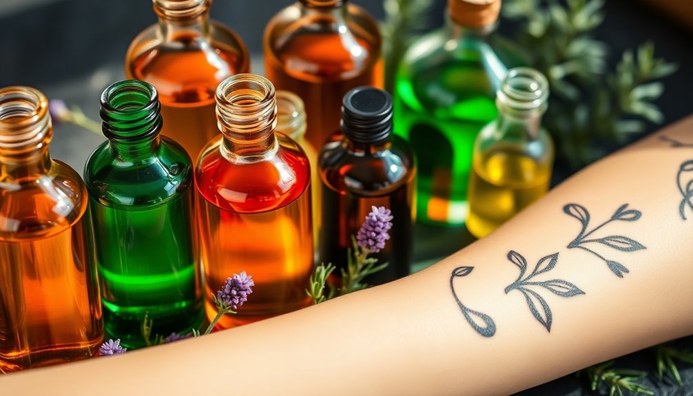 essential oils for tattoos