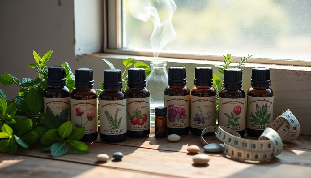 essential oils support weight loss