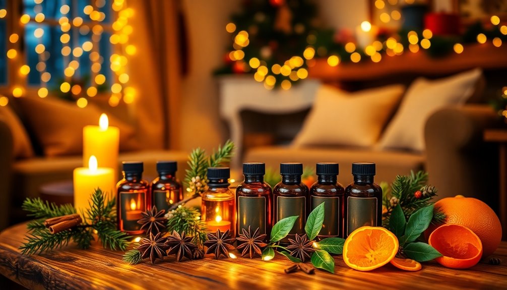 holiday aromas with essential oils