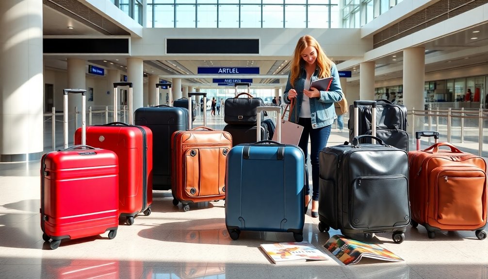 luggage set selection criteria