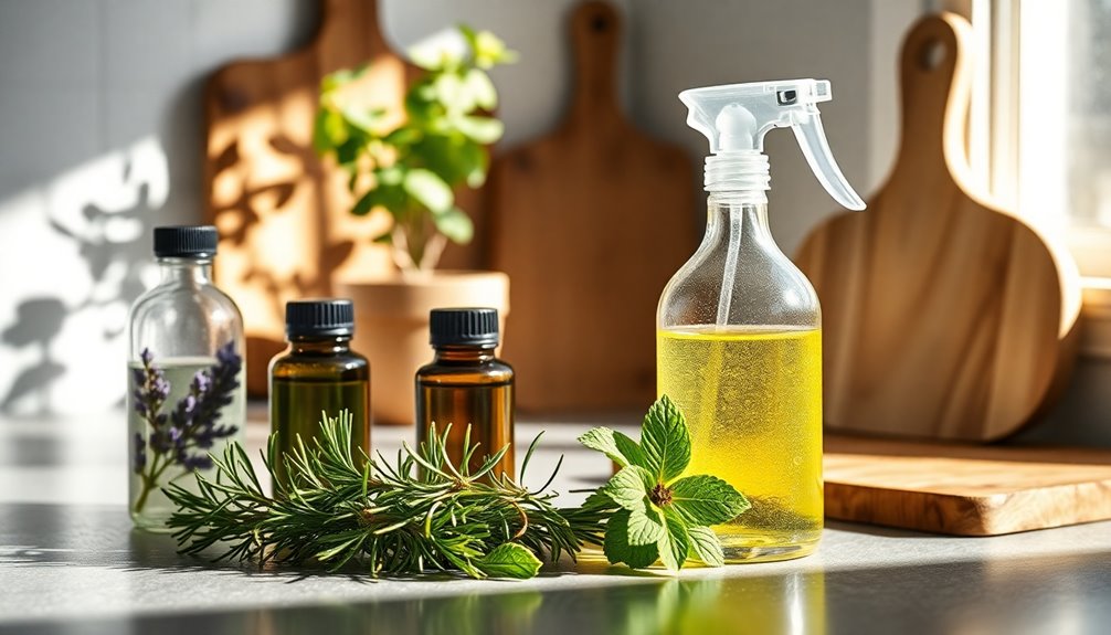 natural cleaning with essential oils