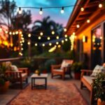 outdoor string lights selection