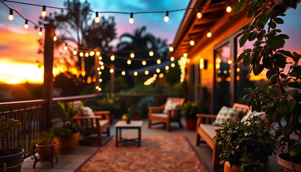 outdoor string lights selection