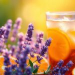 relaxing lavender orange blend