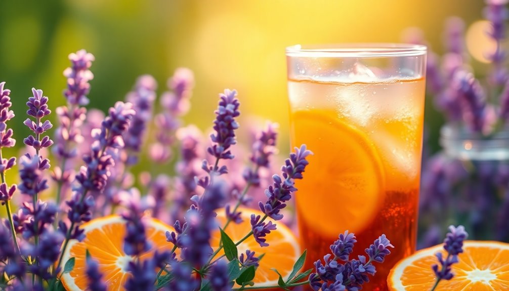 relaxing lavender orange blend