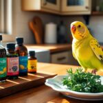 safe essential oils for birds