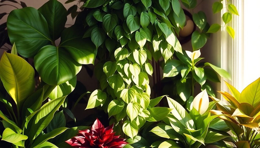 selecting suitable indoor plants