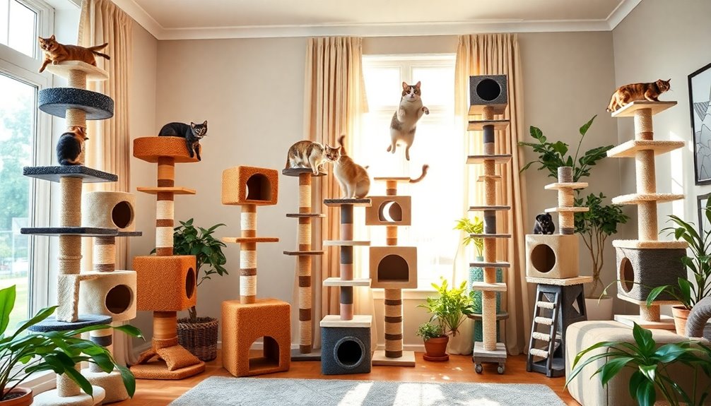 selecting the ideal cat tree