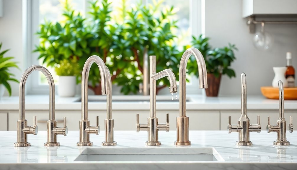 stylish and functional faucets