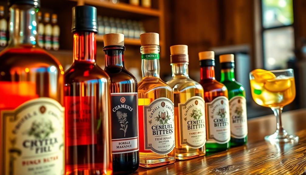 varieties of aromatic bitters