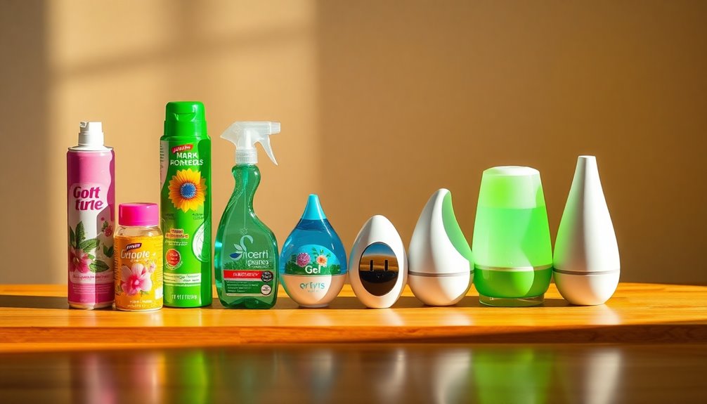 variety of air fresheners