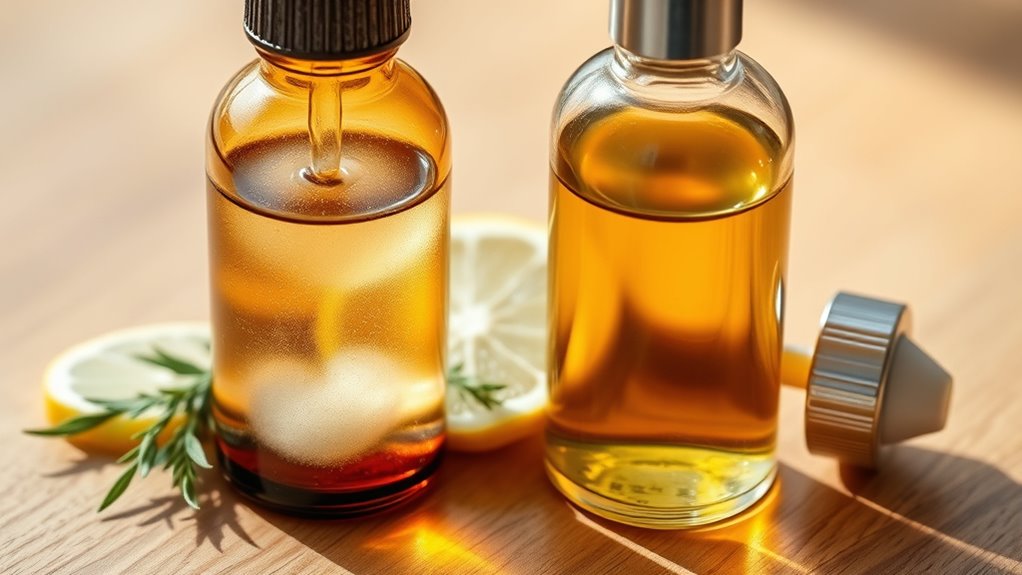 comparison of essential and fragrance oils