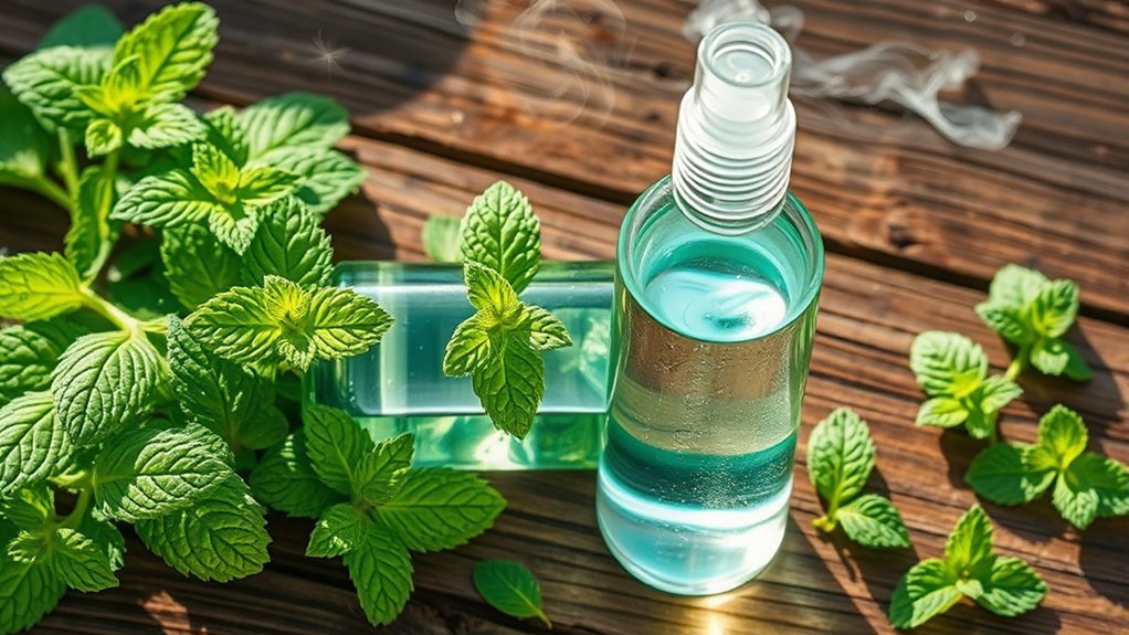 cooling invigorating peppermint mist