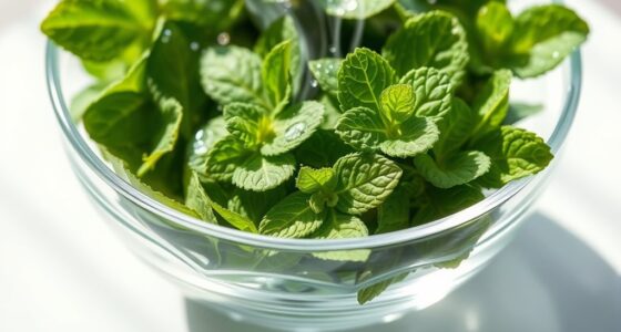cooling peppermint skin spray