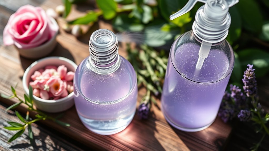 create personalized hydrosol mist