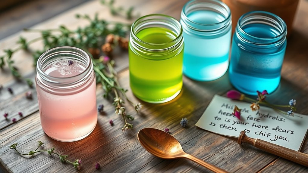 gentle botanical hydrosol remedies