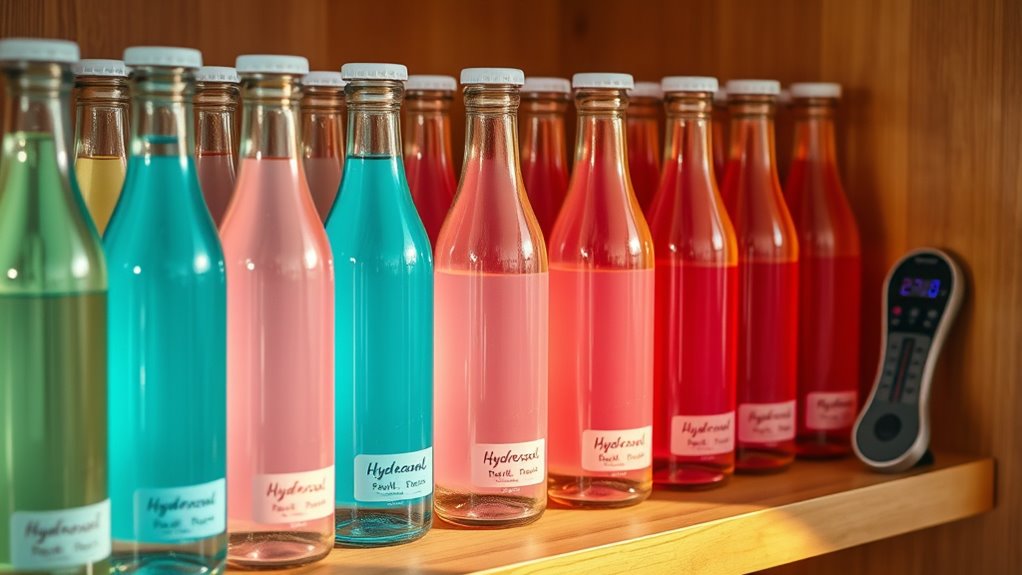 hydrosol storage shelf life