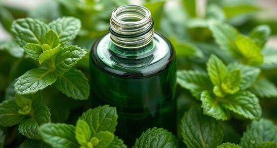 peppermint oil energizes and sharpens