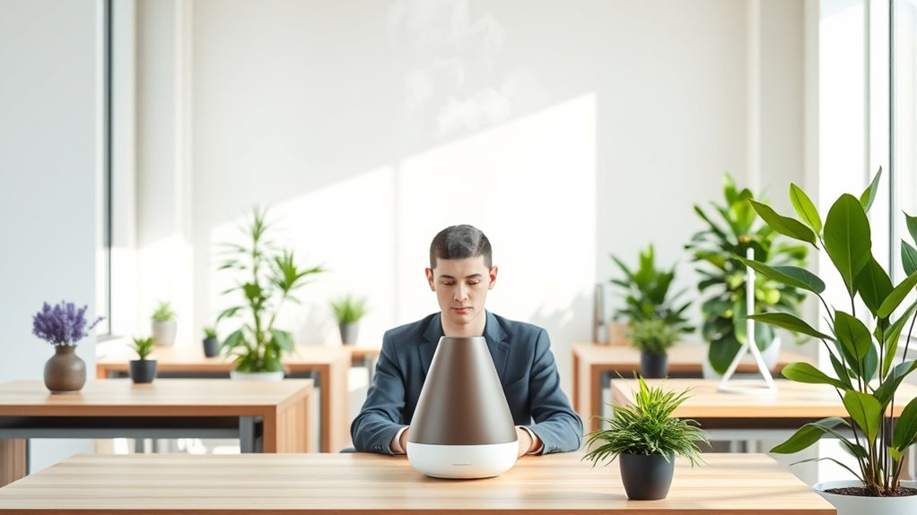 scent enhances workplace productivity