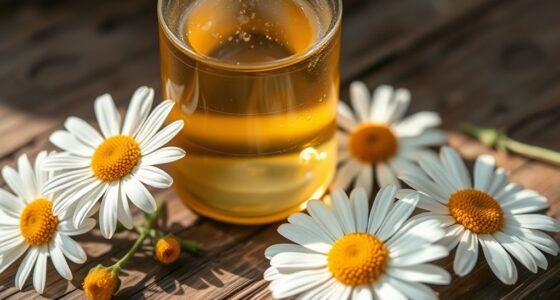 soothing chamomile skin care
