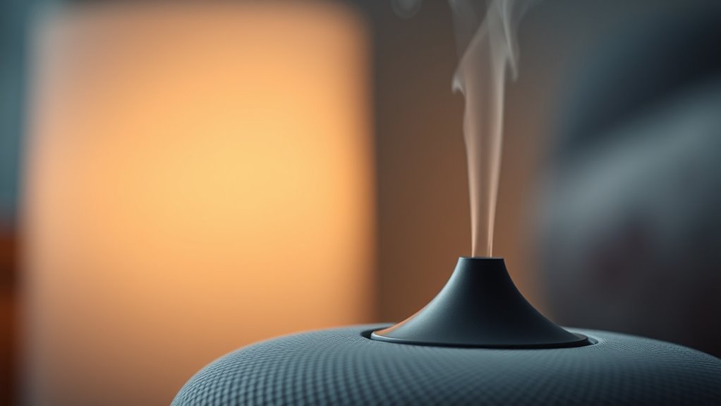 ultrasonic oil diffuser mechanism