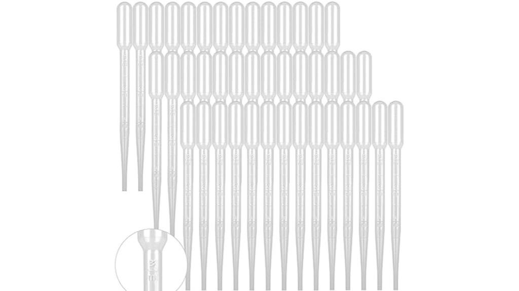 100 pack 3ml dropper pipettes