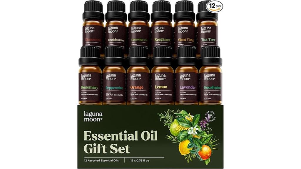 12 piece essential oils set