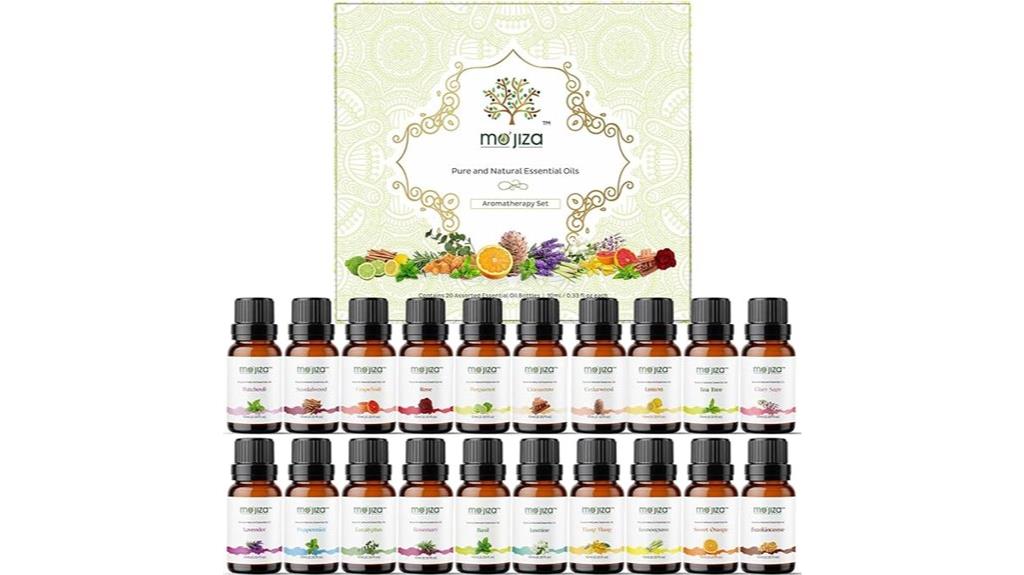 20 bottles aromatherapy gift set