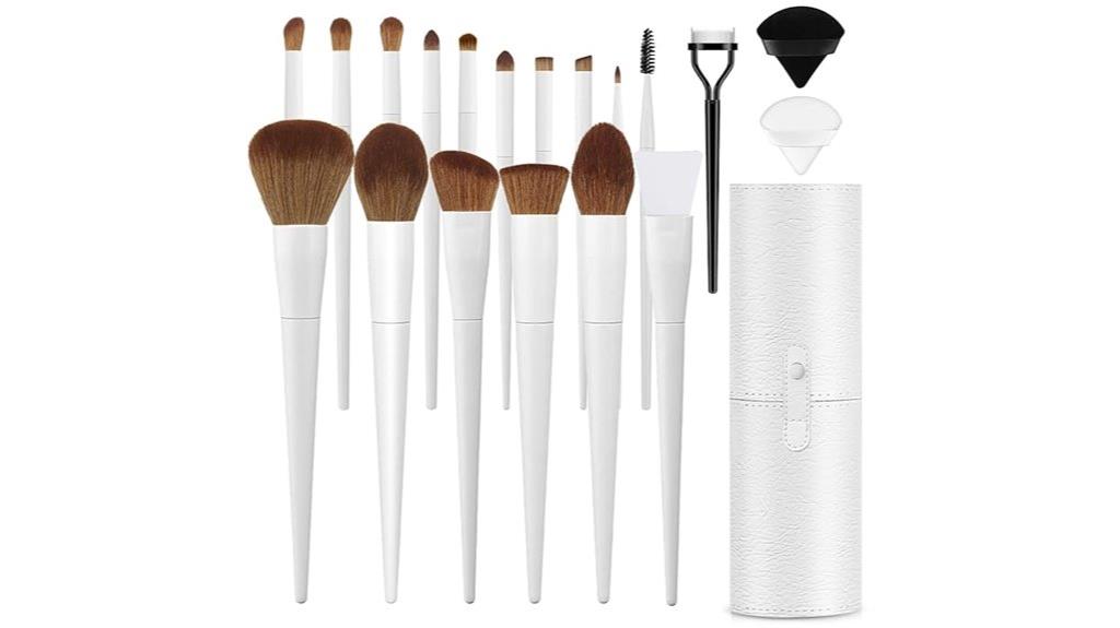 20 piece makeup brush kit