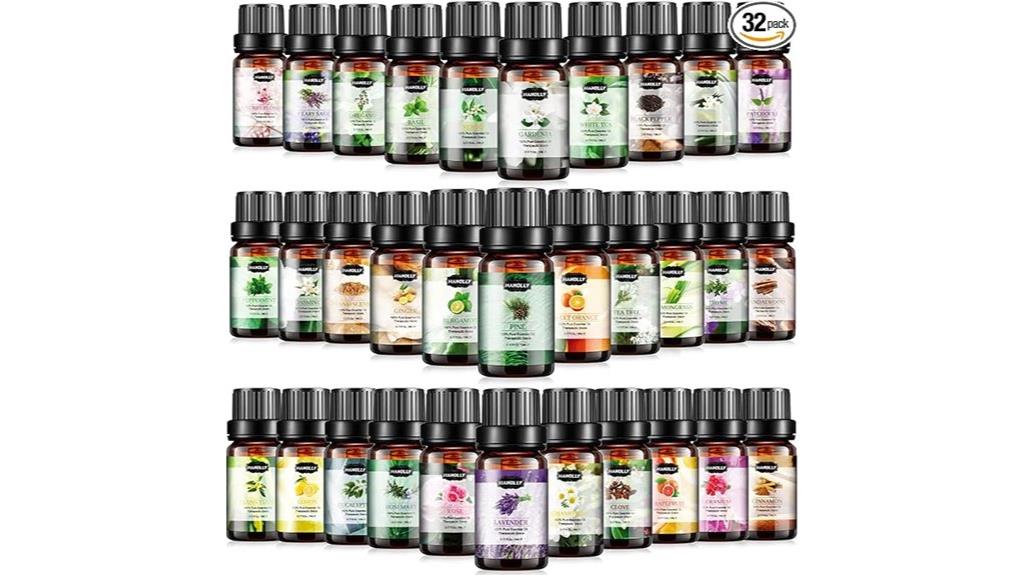 32 essential oils set