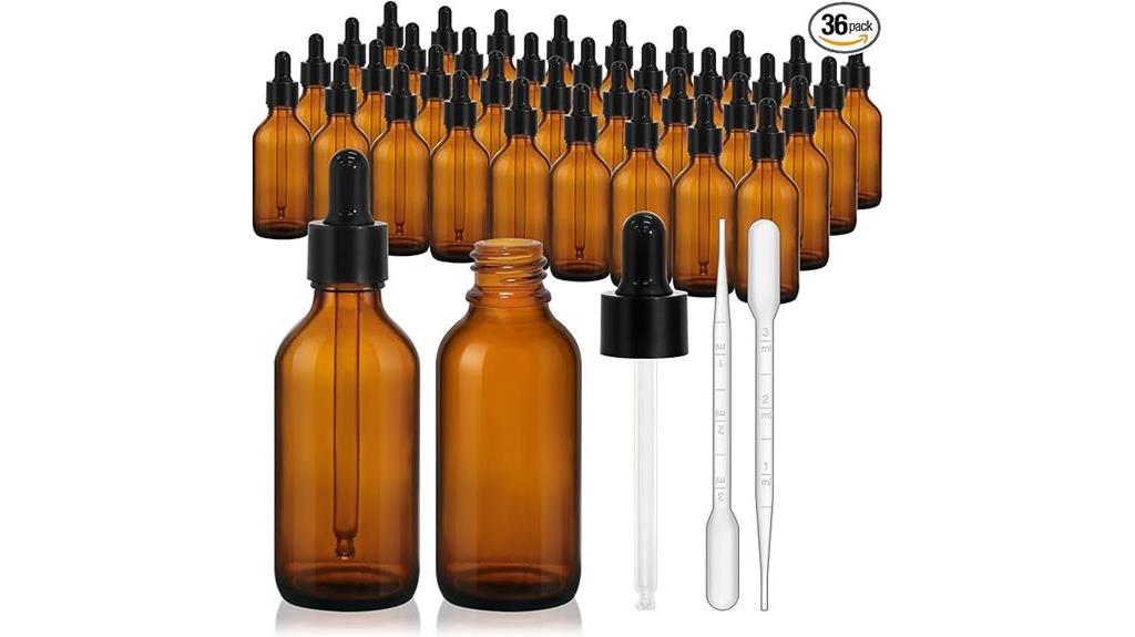 36 pack essential oil bottles