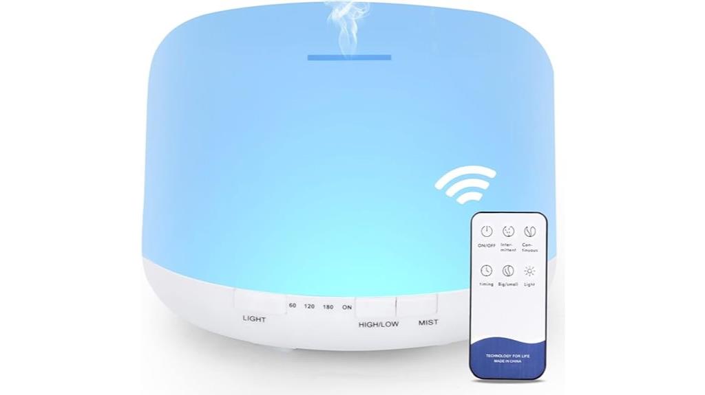 500ml diffuser with remote