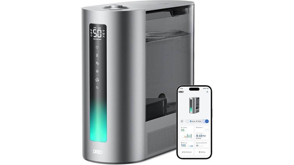 6l smart bedroom humidifier