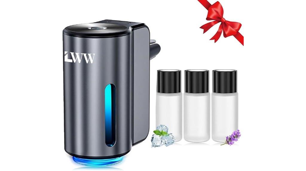 adjustable intensity car fragrance