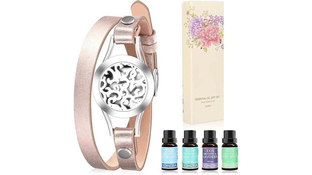 aromatherapy bracelet gift set