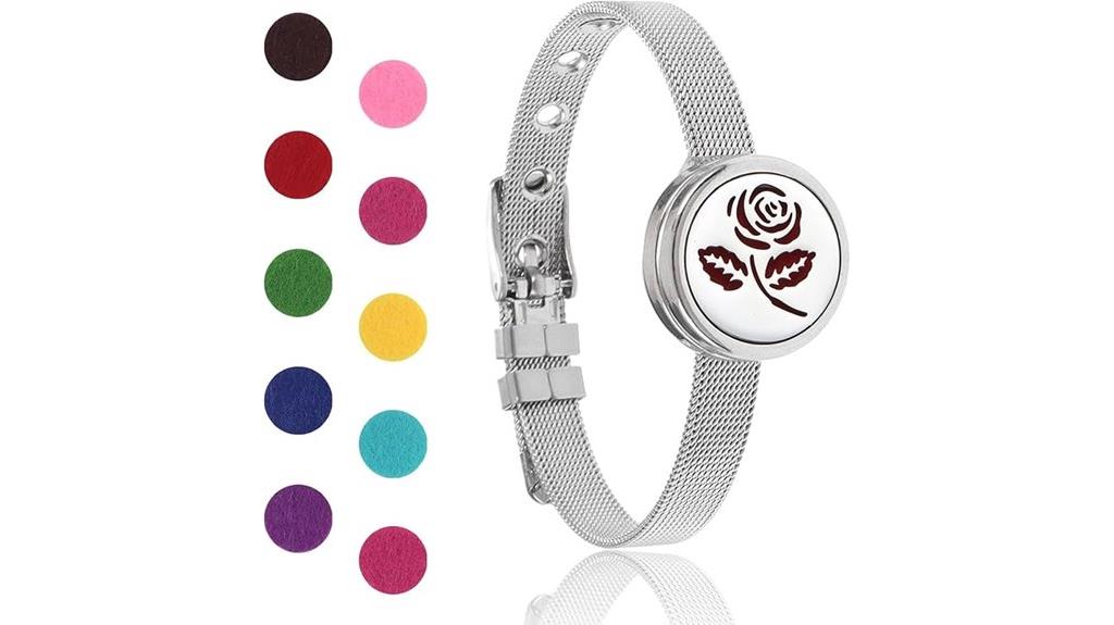 aromatherapy bracelet with refills