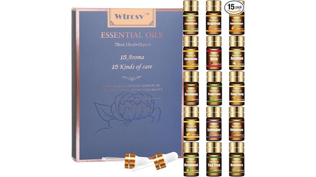 aromatherapy essential oil set