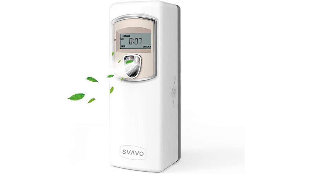 automatic lcd fragrance dispenser