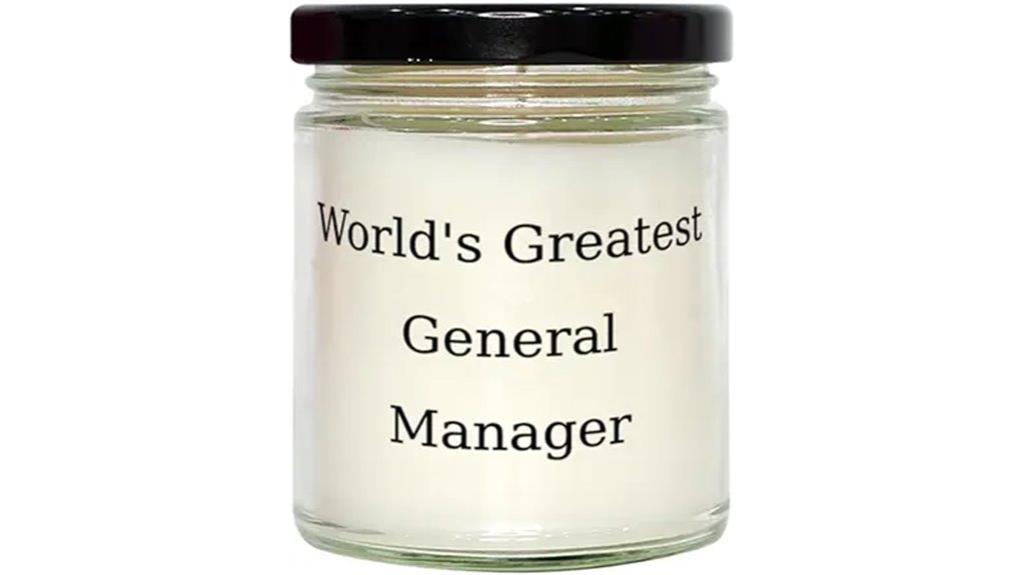 best general manager candle